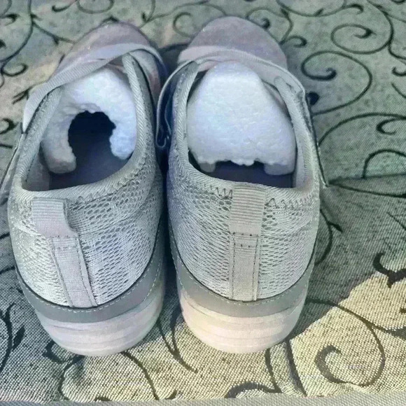 Apex Women's Orthopedic Mesh Mary Jane 8.5 Wide/ Gray - Picture 5 of 9